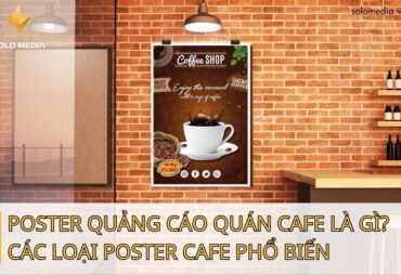 poster quảng cáo quán cafe