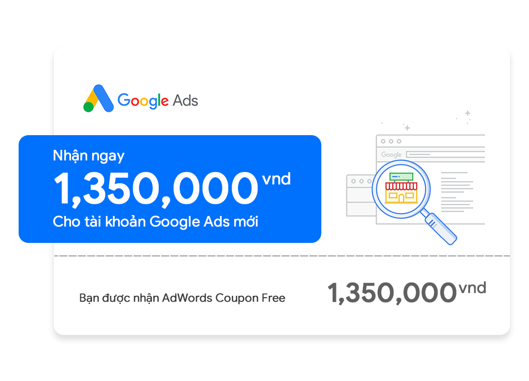 ma khuyen mai google ads