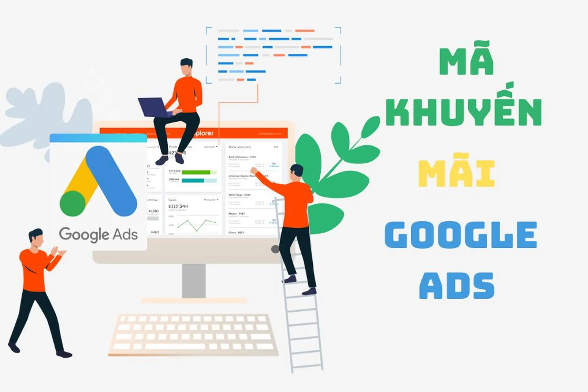 ma khuyen mai google ads
