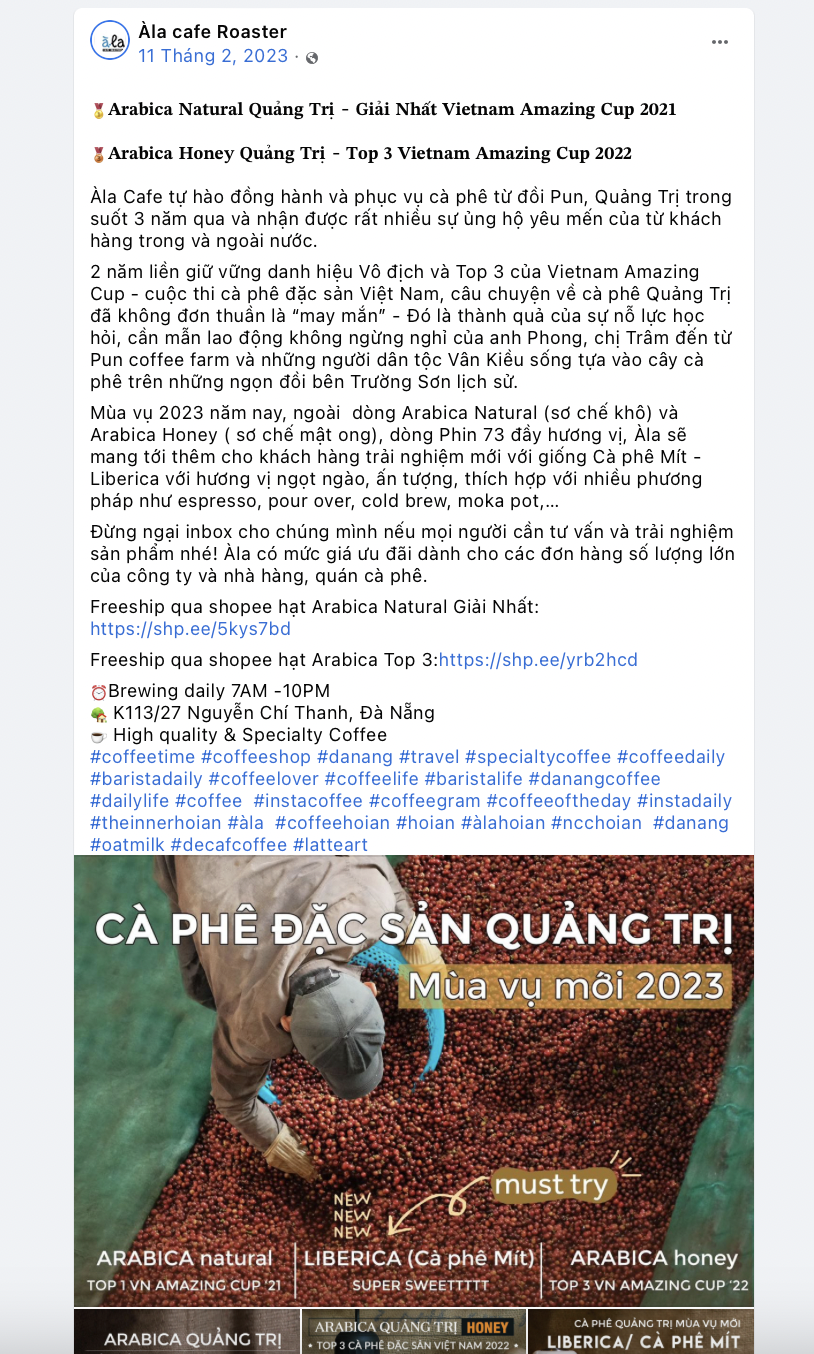 quang-cao quan-cafe tren-facebook
