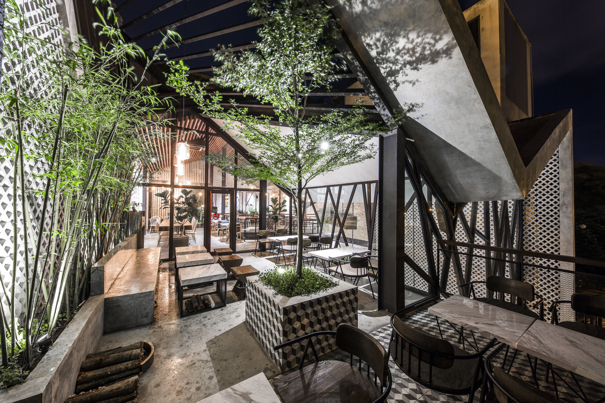 poster quang cao quan cafe