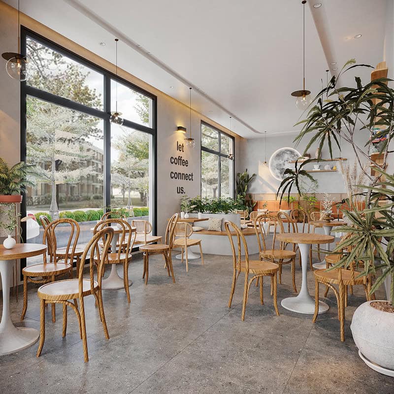 quang cao quan cafe 