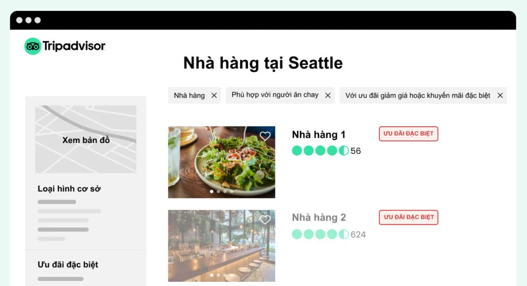nhận xét trên tripadvisor