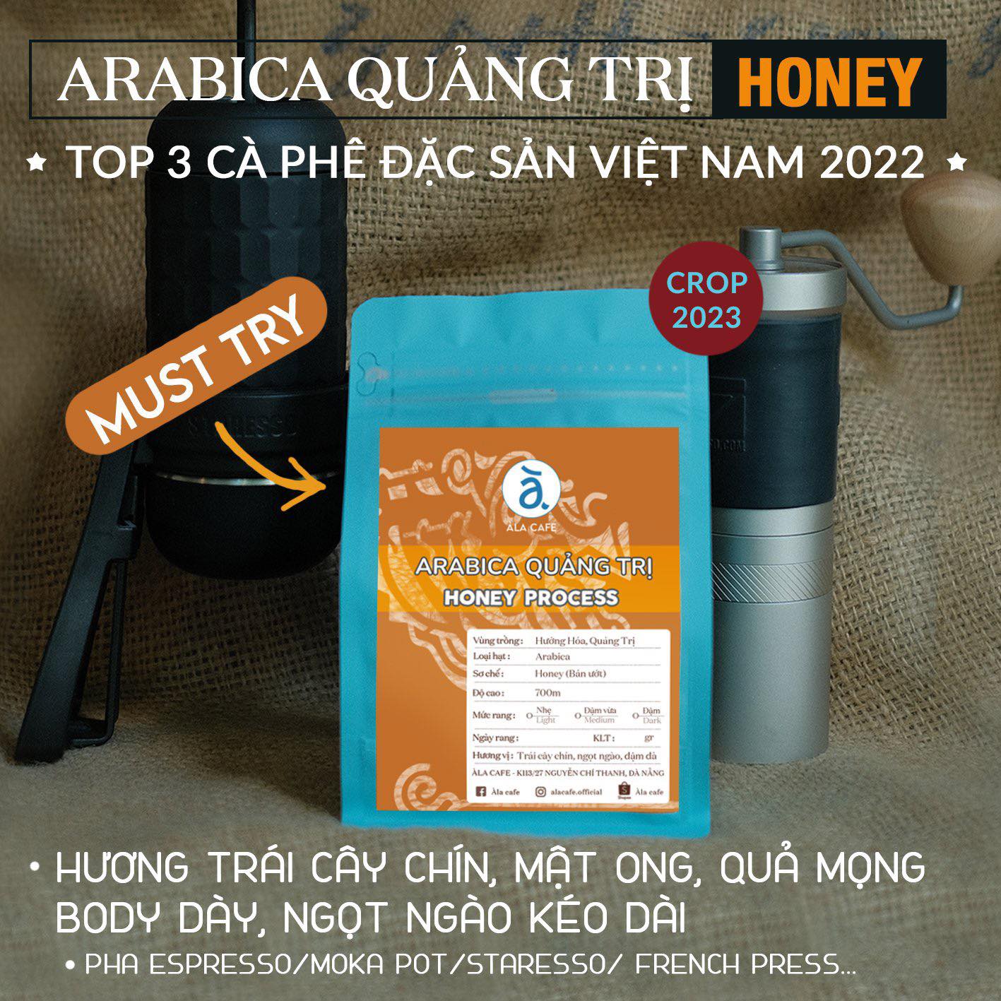 poster quang cao quan cafe