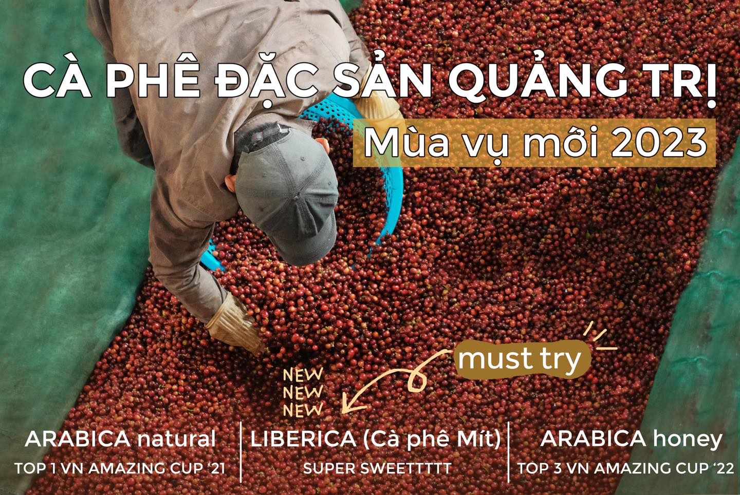 poster quang cao quan cafe