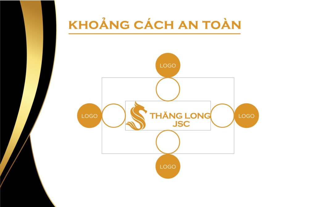Quy chuẩn khoảng cách an toàn tối thiểu quanh logo Thăng Long JSC
